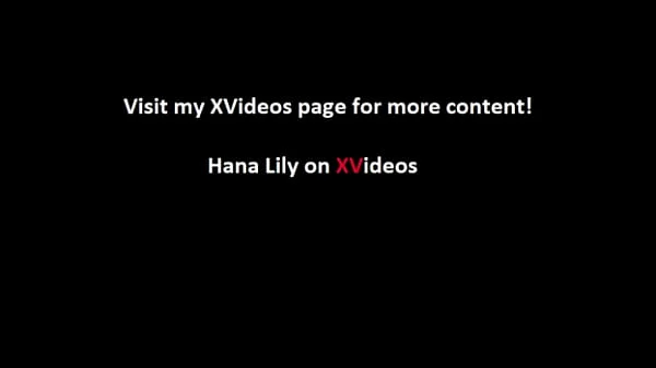 Horny young girl masturbates until cum - Hana Lily